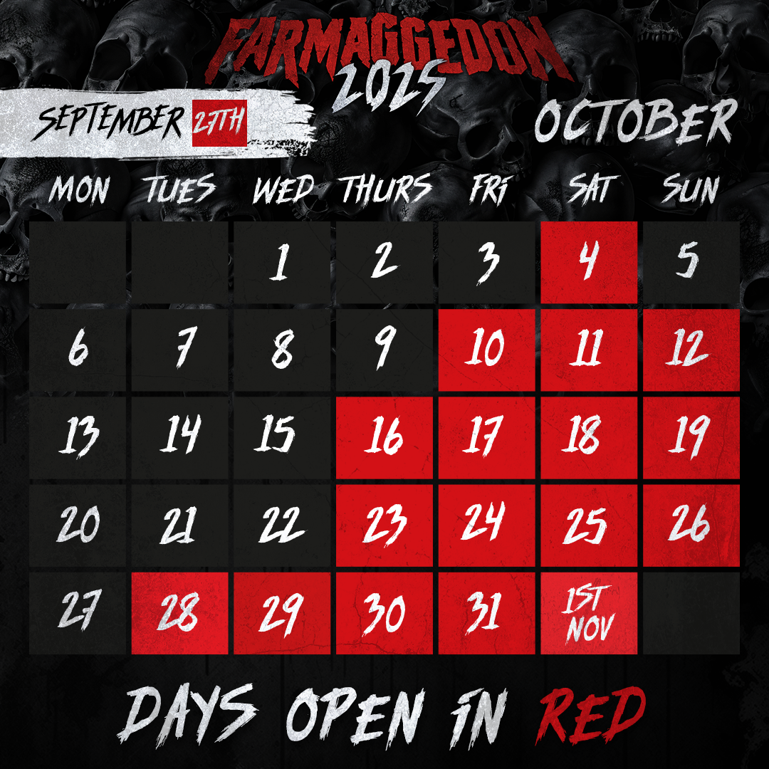 Farmaggedon Dates